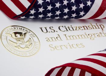 Photograph of a U.S. Department of Homeland Security logo.